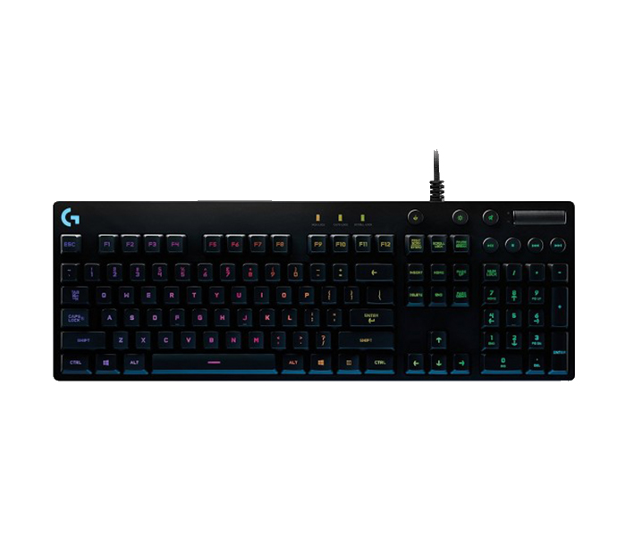 Logitech 920-008151 G810 Orion Spectrum RGB Wired Mechanical Gaming Keyboard - Black - Zoom Image 5