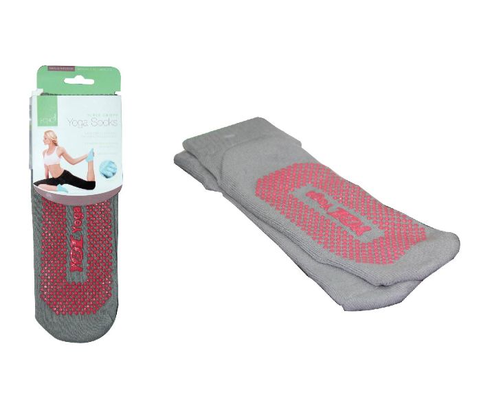 Taqdeer SW-5651 Non Slip Yoga Socks Grey - Zoom Image 2