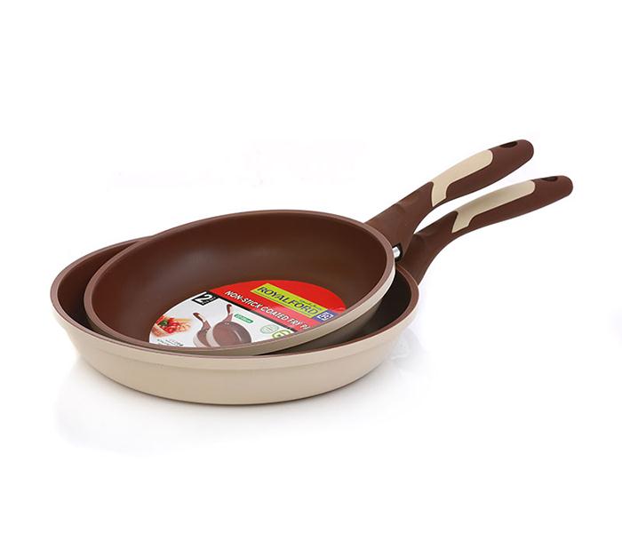 Royalford RF7351 Non-Stick Ceramic Coated Fry Set - 2 Pieces - Zoom Image