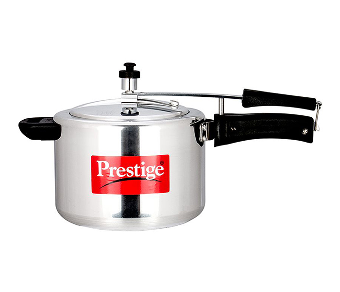 Prestige MPN11604 5 Litre Nakshatra Polished Aluminum Cooker - Silver - Zoom Image 3