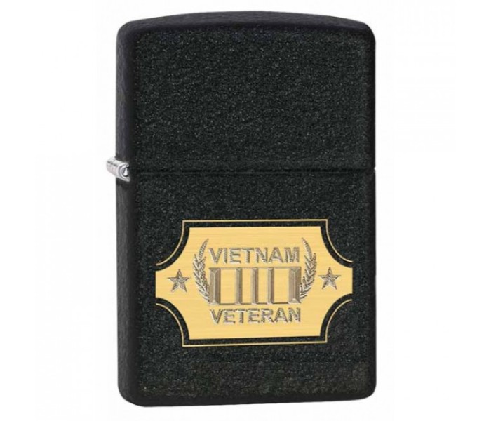 Zippo 28875 Vietnam War Lighter Classic Black - Zoom Image