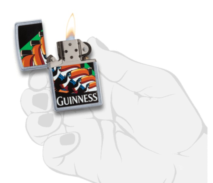 Zippo 29647 207 Guinness Lighter Multicolor - Zoom Image 2