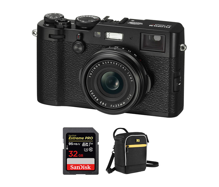 Fujifilm X100F Digital Camera with Free Accessory Kit - Black - Zoom Image 6