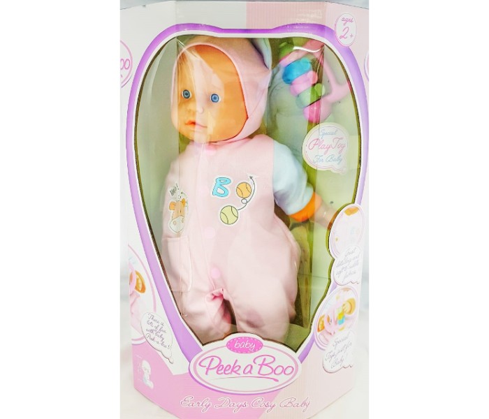 Sum Sum 15339 Early Days Cosy Play Baby 40 cm Pink - Zoom Image