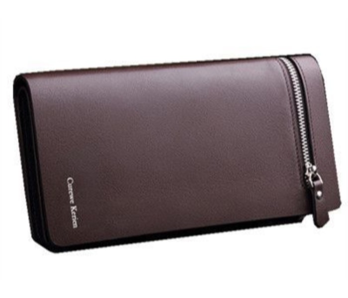 Card Holder Long Wallet For Men CH02B Brown - Zoom Image 2