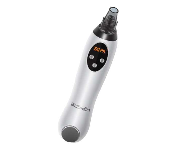 BoSidin D-1121 Rechargeable Vacuum Black & White Head Remover - Ivory White  - Zoom Image 2