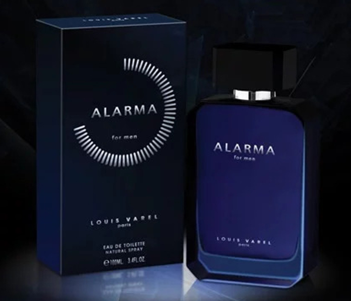 Louis Varel 100ml Alarma Blue Eau De Toilette Spray for Men - Zoom Image 1