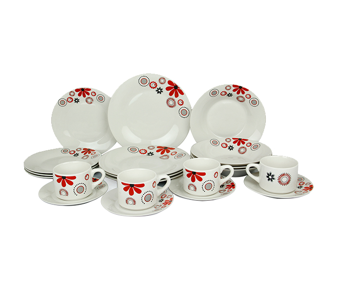 In-house DS-4809 20 Pieces Ceramic Dinner Set - Zoom Image 4