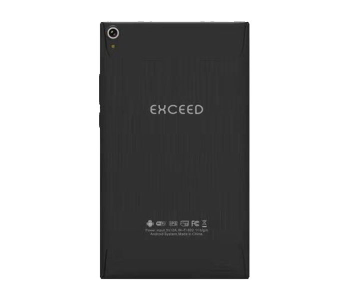 Exceed EX7S4 8GB Storage 1GB RAM Dual SIM 4G LTE Tablet - Black - Zoom Image 2