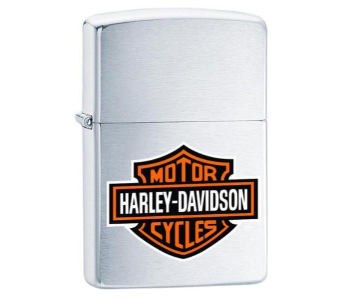 Zippo 200HD H252 Harley Davidson Logo Lighter Silver - Zoom Image