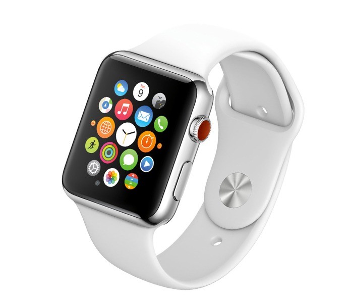 Unisex Smart Watch with Orginal Size of iWatch,All IOS, Android Phones for Zen MTK2502C - White - Zoom Image 1