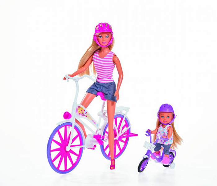 Simba 5733045 Steffi Love Bike Ride Doll Set - Zoom Image 1