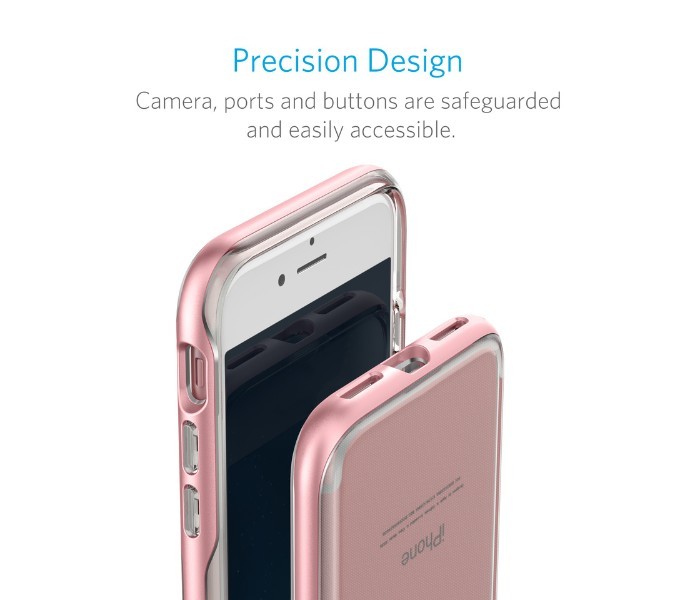 Anker A7062 iPhone 7 Ice Case Lite Back Case Rose Gold - Zoom Image 5