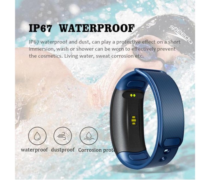 Water Proof Smart Band with Activity Tracking and Blood, Heart Rate and Sleep Monitoring SX100 Assorted - Zoom Image 1