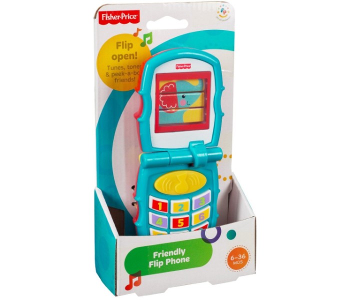 Fisher Price Y6979 Infant Friendly Flip Phone Assorted - Zoom Image 3