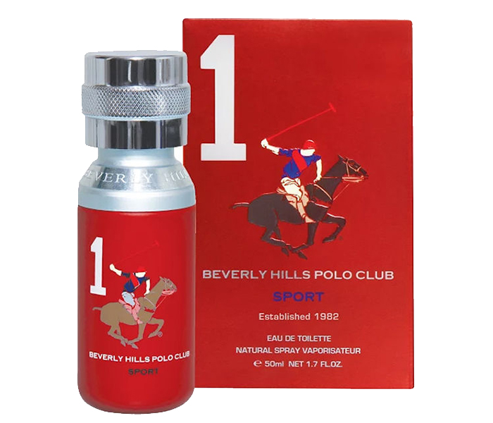 Beverly Hills Polo Club 50ml No.01 Eau De Toilette Spray for Men - Zoom Image