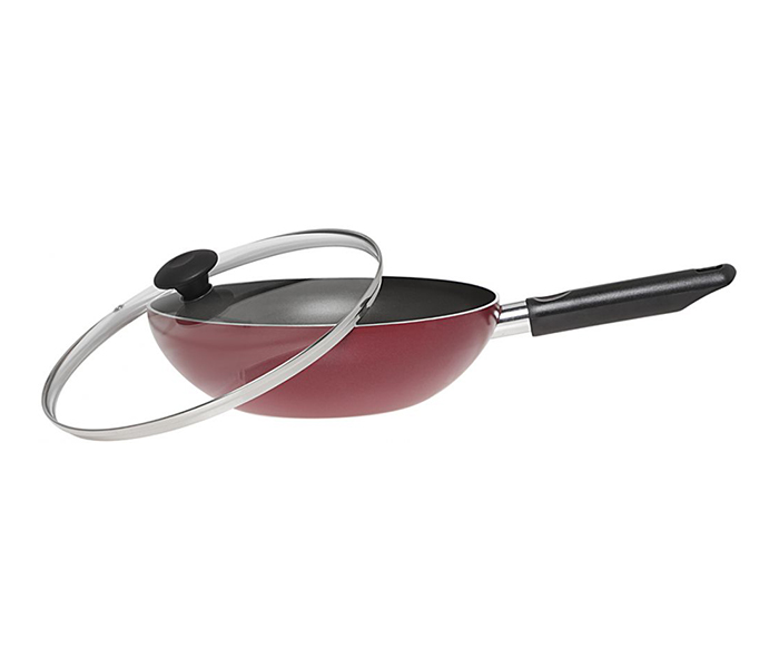 Prestige PR21060 3 Pieces Aluminum Classique Cookware Set, Red - Zoom Image 3