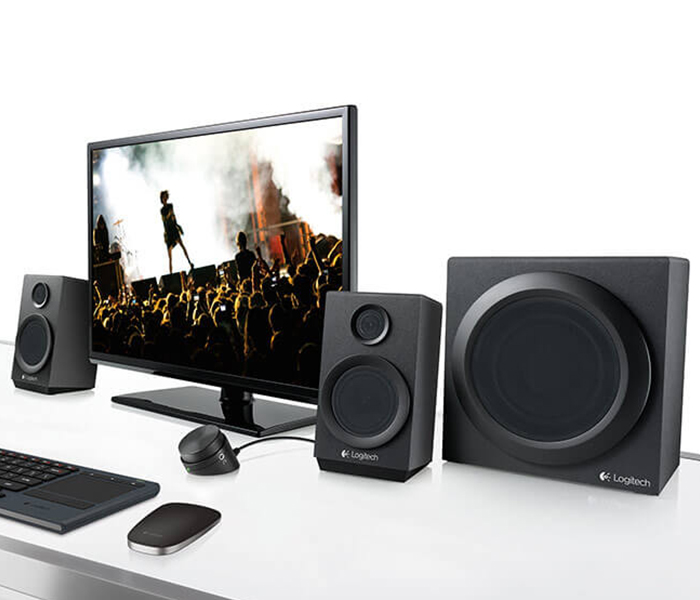 Logitech 980-001201 Z333 Speaker System with Subwoofer UK - Black - Zoom Image 3