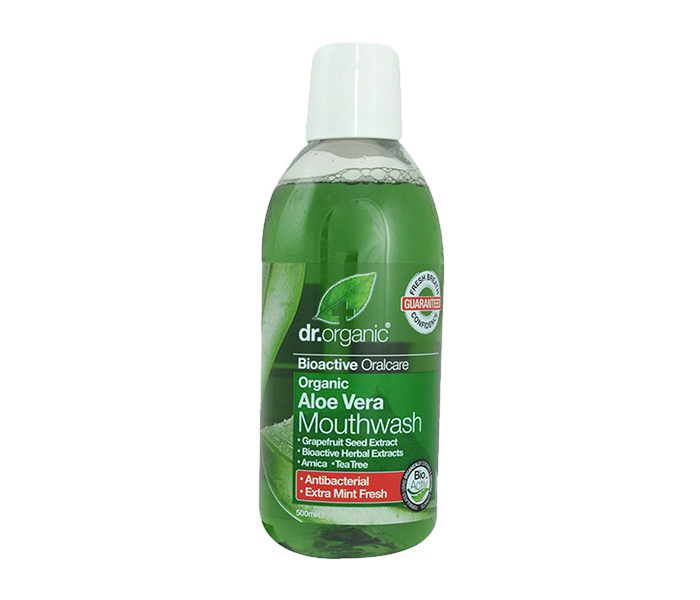 Dr.Organic N13985730A Aloe Vera Mouthwash - 500ML - Zoom Image