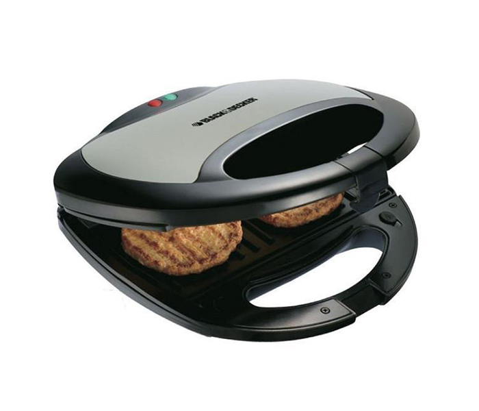 Black and Decker TS2080-B5 750W 2 Slice Interchangable Plate Sandwich Maker - Zoom Image 1