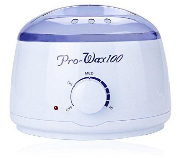 Pro-Wax 100  Hot Wax Heater Warmer Salon SPA Beauty Equipment PRWH100 White and Purple - Zoom Image 1