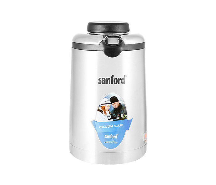 Sanford SF162SVF 1.3 Litre Stainless Steel Vacuum Flask - Silver - Zoom Image 1