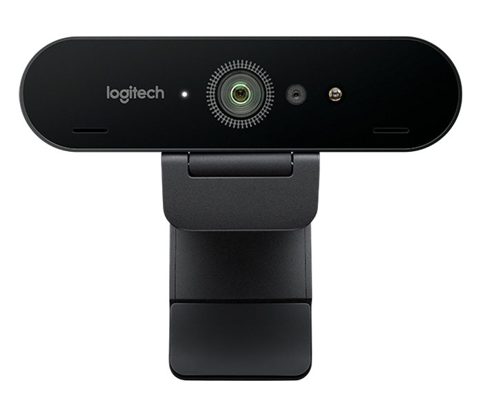 Logitech 960-001106 BRIO 4K Ultra HD Webcam with HDR & RightLight 3 - Black - Zoom Image 1