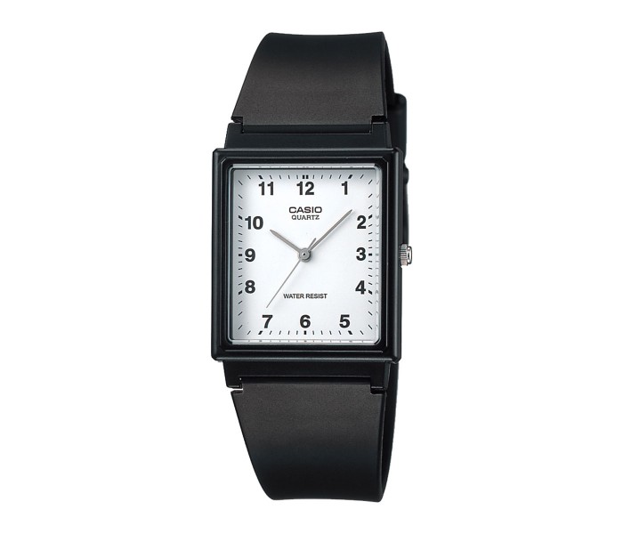 Casio MQ-27-7BDF Mens Analog Watch Black and White - Zoom Image 2