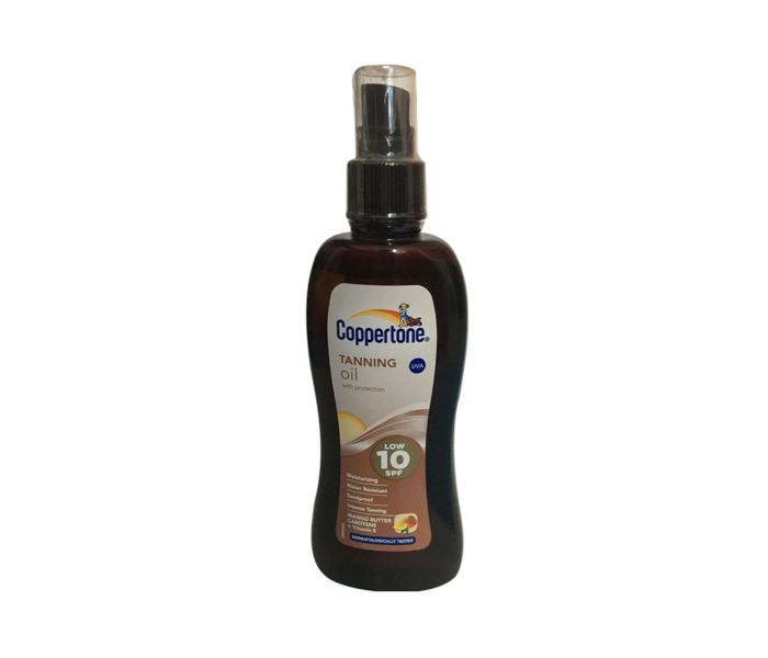 Coppertone N11305002A Tanning Mango Butter Oil SPF 10 200 ml For Unisex - Zoom Image