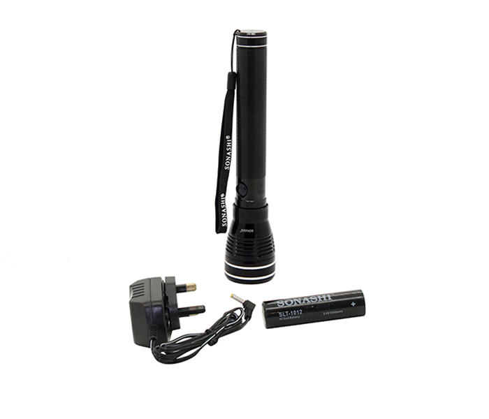 Sonashi SLT-1012 Rechargeable Waterproof LED Torch Combo Pack - 2 Pieces - Zoom Image 1