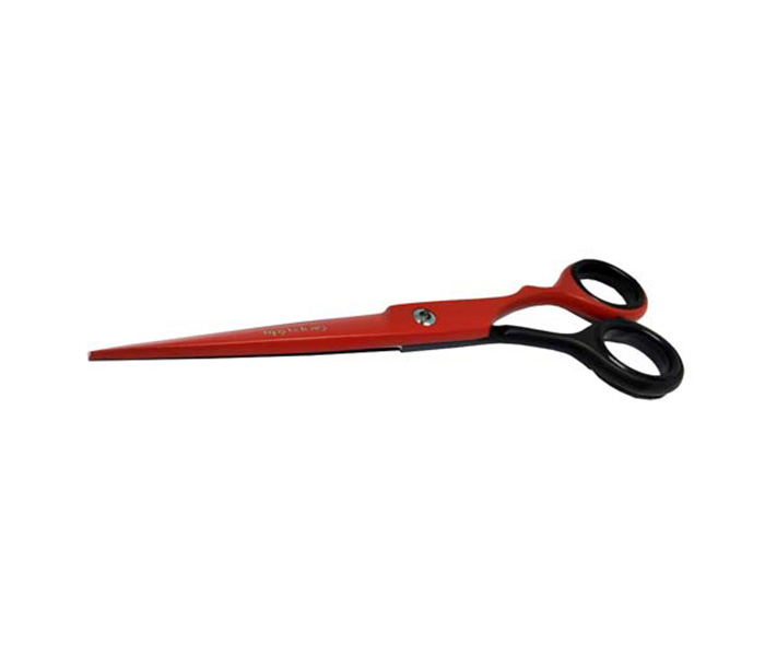 Tips & Toes TT-682 Super Cut- Stainless Steel Professional Barber Scissors - Red & Black - Zoom Image 4