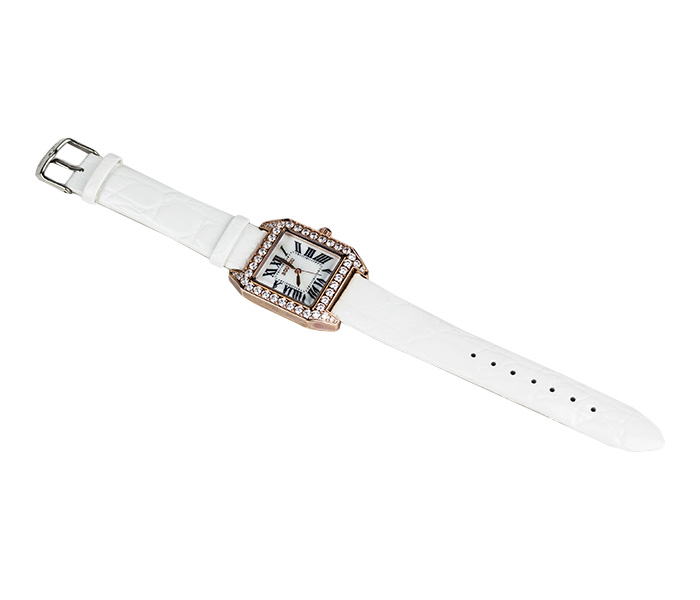 DND DW14764 Analog Watch for Women - White - Zoom Image 2