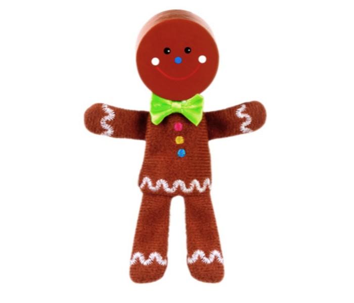 Fiesta Crafts G-1034 Gingerbread Man Maroon - Zoom Image 1