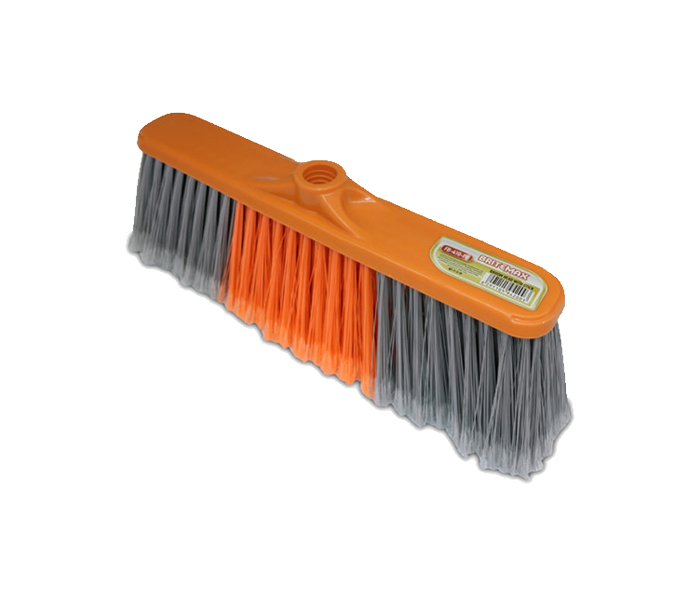 Britemax FB-410-PB Broom Head with Stick - Orange & Grey - Zoom Image