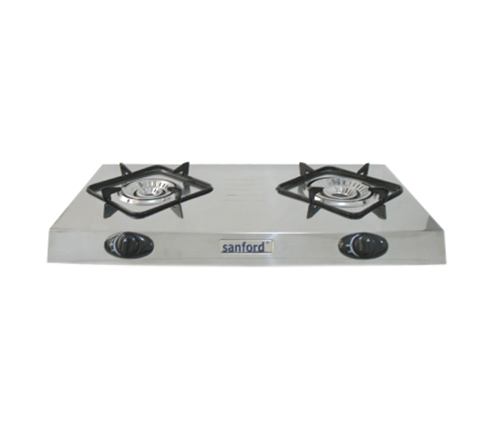 Sanford SF5221GC Stainless Steel Double Burner Gas Stove - Zoom Image