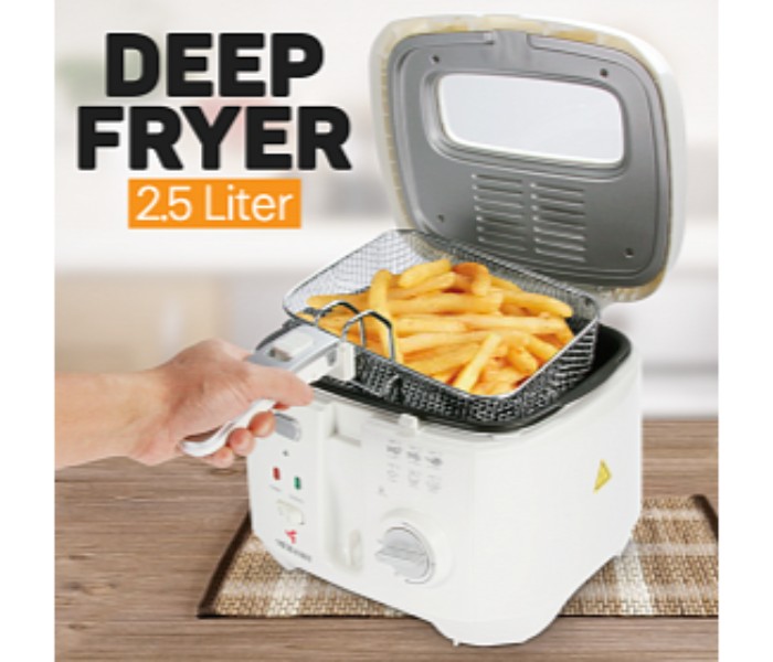 Mebashi ME-DF8002W 2.5 Liter Deep Fryer 1800 W White - Zoom Image 8