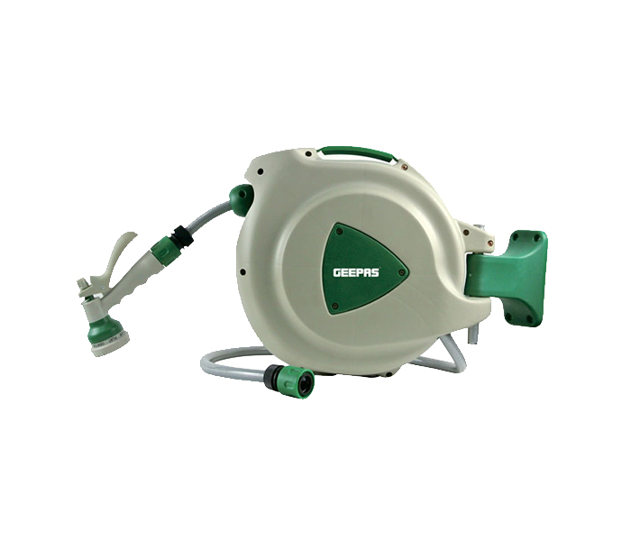 Geepas GWH59057 10M 1/2-inch Automatic Water Hose Reel - Zoom Image