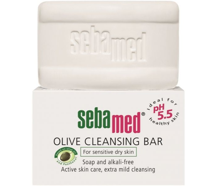 Sebamed 016SM011 Olive Cleansing Bar 150 gm - Zoom Image