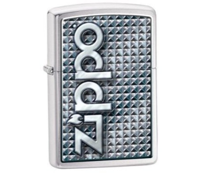 Zippo 28280-000009 200 3D Abstract Lighter Silver - Zoom Image