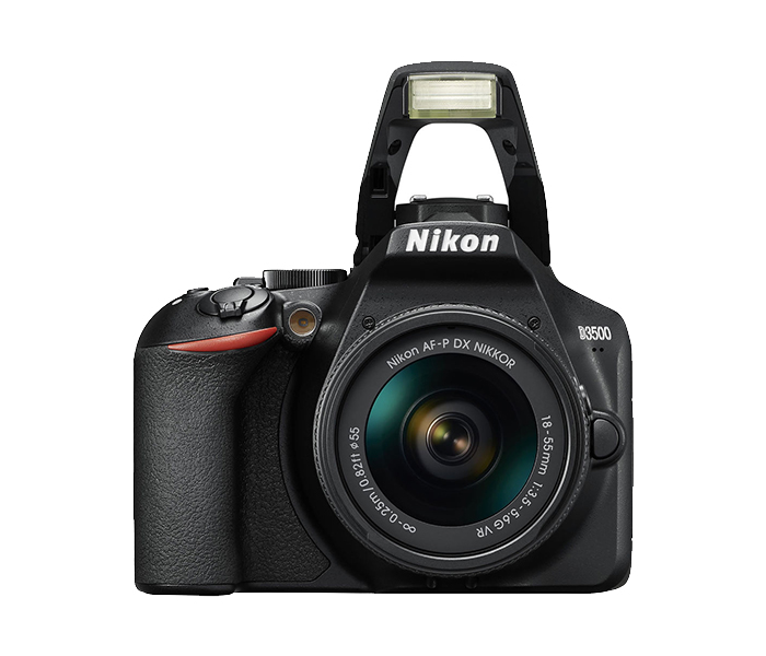 Nikon D3500 DSLR Camera with AF-P DX 18-55mm VR Lens - Black - Zoom Image 5