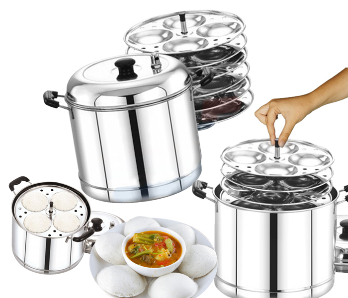 Royalford RF8505 Stainless Steel Modern 24 Piece Idly Cooker - Zoom Image 4