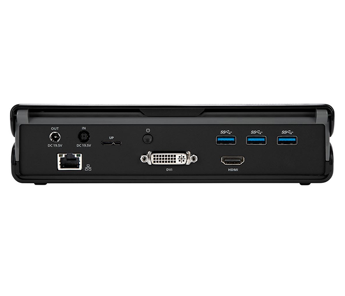 Targus DOCK171EUZ Universal USB-A 3.0 DV Docking Station with Laptop Power - Black - Zoom Image 2