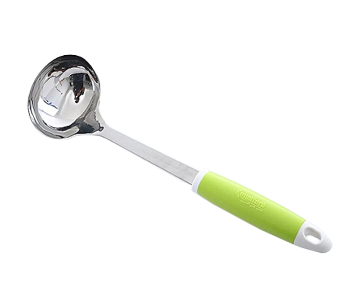 Royalford RF6321 Stainless Steel Soup Ladle - Green - Zoom Image