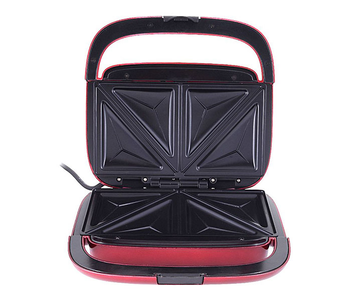 Clikon CK2403 2 Slice Sandwich Maker - Red - Zoom Image 3