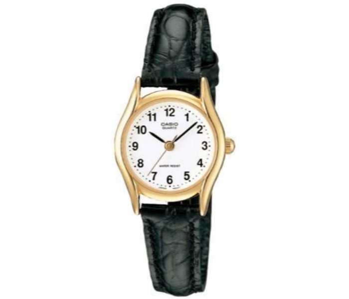 Casio LTP-1094Q-7B1DF Womens Analog Watch Black and White - Zoom Image