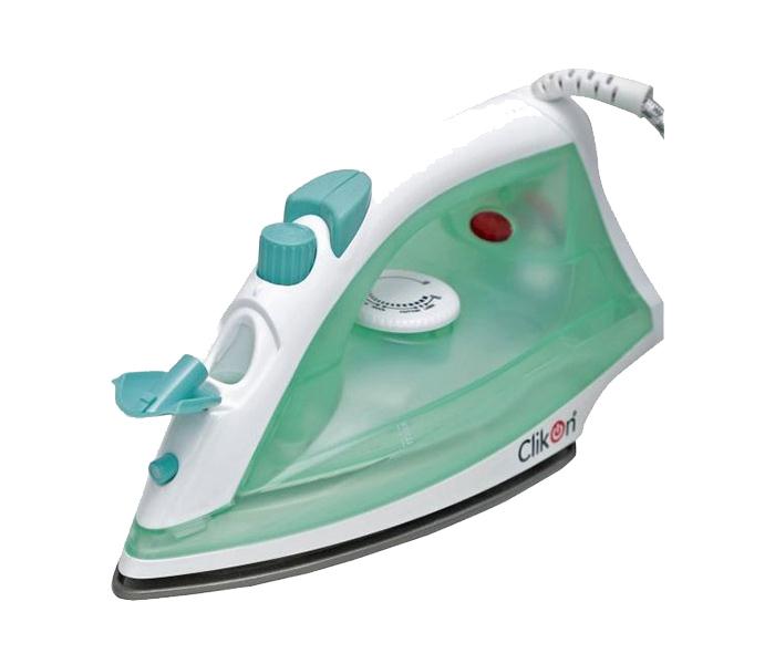 Clikon CK4106 Non-Stick Plate Electric Steam Iron Box with Burst Function - Green - Zoom Image 2