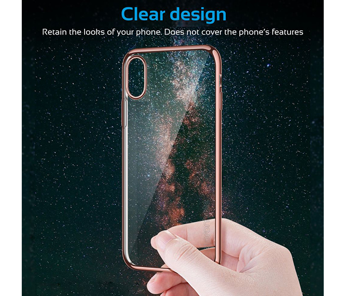 Promate Hybrid-X Case for iPhone X - Rose Gold - Zoom Image 2