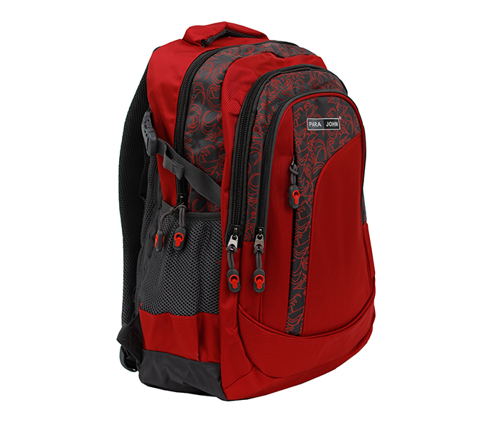 Para John PJSB6036A18 18-inch School Backpack - Red - Zoom Image 3