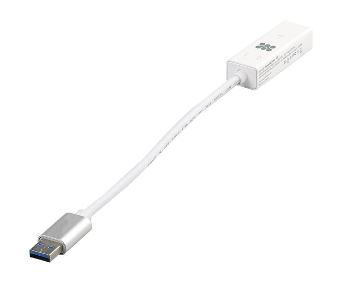 Promate Fastlink-E USB 3.0 Super Speed Ethernet Adapter, White - Zoom Image 2