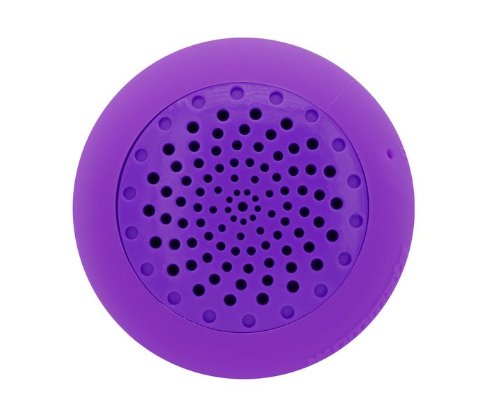 Promate Globo Mini Portable Wireless Stereo Speaker with Suction Cup - Purple - Zoom Image 2